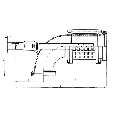 5330 V - Насытительная свеча . Чертеж