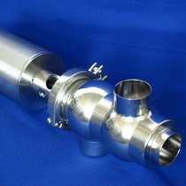 4732 P - Седельный клапан передвижной С - С- С, Тип LL, пневматический 